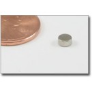 4x2mm nickel plated rare earth disc magnet