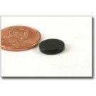 medium black epoxy coated disc magnet