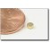 3mm gold plated disc magnet