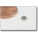 4x1mm nickel plated disc magnet